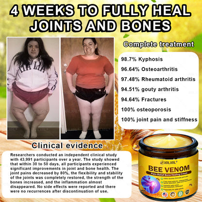 XRLXRL® Bee Venom Pain-Relief Bone Healing Cream (Specially for older adults)☘️