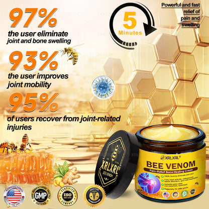 XRLXRL® Bee Venom Pain-Relief Bone Healing Cream (Specially for older adults)☘️