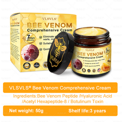 Made and Shipped from USA  ✨  𝑽𝑳𝑺𝑽𝑳𝑺® Bee Venom Comprehensive Cream  LAST DAY 80% OFF(Sagging Skin, Fine Lines, Loss of Firmness, Flat Bust, Drooping Hips, and More)