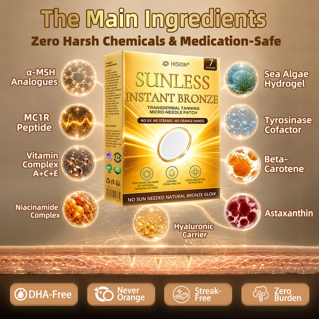 𝑶𝒇𝒇𝒊𝒄𝒊𝒂𝒍 𝑺𝒕𝒐𝒓𝒆 | 🌻 𝐇𝐢𝐬𝐤𝐢𝐧® 𝐒𝐮𝐧𝐥𝐞𝐬𝐬 𝐈𝐧𝐬𝐭𝐚𝐧𝐭 𝐁𝐫𝐨𝐧𝐳𝐞 𝐓𝐚𝐧𝐧𝐢𝐧𝐠 𝐌𝐢𝐜𝐫𝐨𝐧𝐞𝐞𝐝𝐥𝐞 𝐏𝐚𝐭𝐜𝐡 🇺🇸 (𝐉𝐮𝐬𝐭 𝐨𝐧𝐜𝐞 𝐚 𝐝𝐚𝐲) 𝐕𝐢𝐬𝐢𝐛𝐥𝐞 𝐁𝐫𝐨𝐧𝐳𝐞 𝐆𝐥𝐨𝐰 𝐢𝐧 𝟕 𝐃𝐚𝐲𝐬 ✅ 𝐍𝐨 𝐔𝐕, 𝐍𝐨 𝐎𝐫𝐚𝐧𝐠𝐞, 𝐍𝐨 𝐒𝐭𝐫𝐞𝐚𝐤𝐬, 𝐍𝐨 𝐃𝐇𝐀, 𝐍𝐨 𝐌𝐞𝐬𝐬.