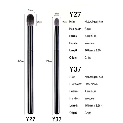 Tapered Eyeshadow Blending Makeup Brush Natural Goat Hair Nose Shadow Eyeshadow Make Up Tools