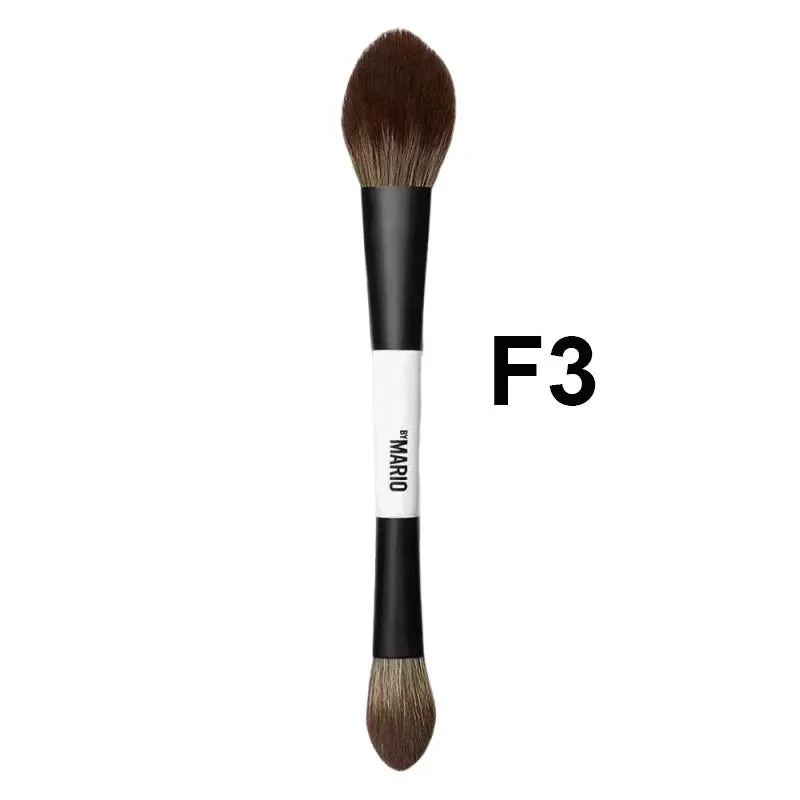 2 in 1 Highlight Blush Makeup F4 Brush Ambient Soft Glow Blush Brush Soft Fiber Hair Fashion Face Brush
