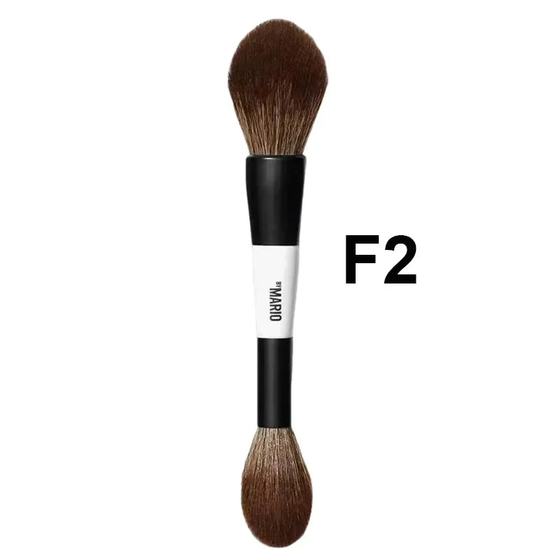 2 in 1 Highlight Blush Makeup F4 Brush Ambient Soft Glow Blush Brush Soft Fiber Hair Fashion Face Brush